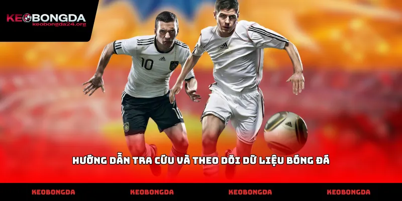 Hướng dẫn tra cứu và theo dõi dữ liệu bóng đá